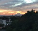 久しぶりに富士山が姿を現せてくれました