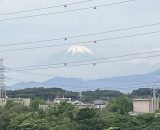 富士山がキレイに顔を出していました♪✨